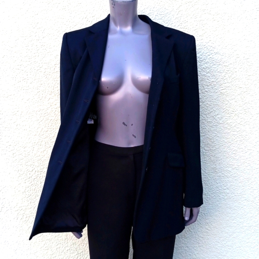 LAUREN RALPH LAUREN LADIES PURE WOOL BUTT0N DOWN BLAZER/COAT (USA)